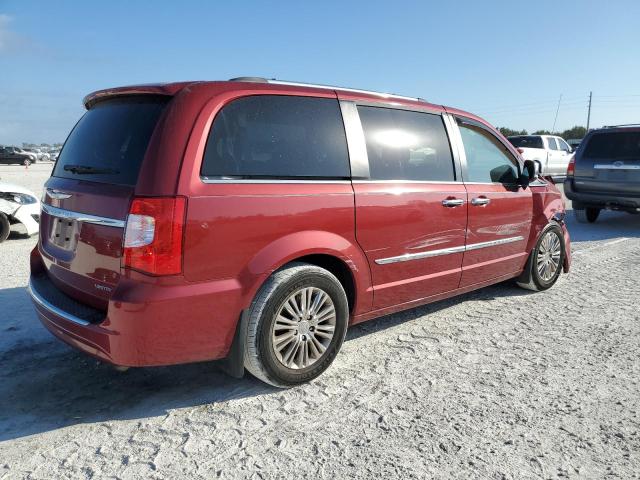 2C4RC1JG0FR715004 - 2015 CHRYSLER TOWN & COU LIMITED RED photo 3