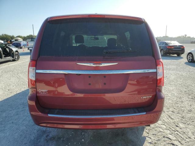 2C4RC1JG0FR715004 - 2015 CHRYSLER TOWN & COU LIMITED RED photo 6
