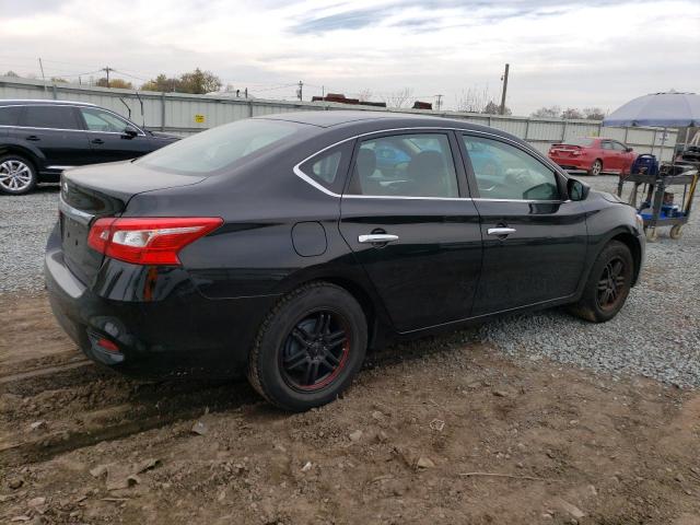 3N1AB7AP6HY390738 - 2017 NISSAN SENTRA S BLACK photo 3