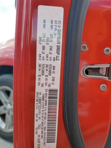 1C6RD6FT3CS141614 - 2012 DODGE RAM 1500 ST RED photo 13