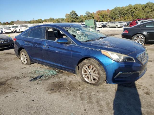 5NPE24AF7FH054935 - 2015 HYUNDAI SONATA SE BLUE photo 4