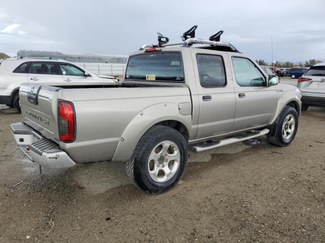 1N6MD27T02C308317 - 2002 NISSAN FRONTIER CREW CAB SC GRAY photo 3