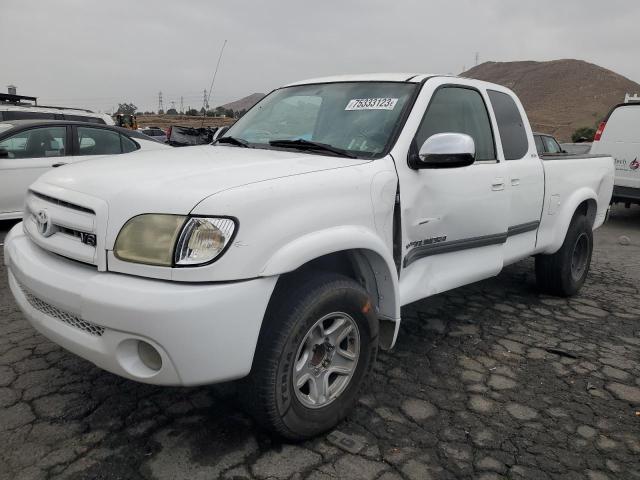 5TBRT34134S448232 - 2004 TOYOTA TUNDRA ACCESS CAB SR5 WHITE photo 1