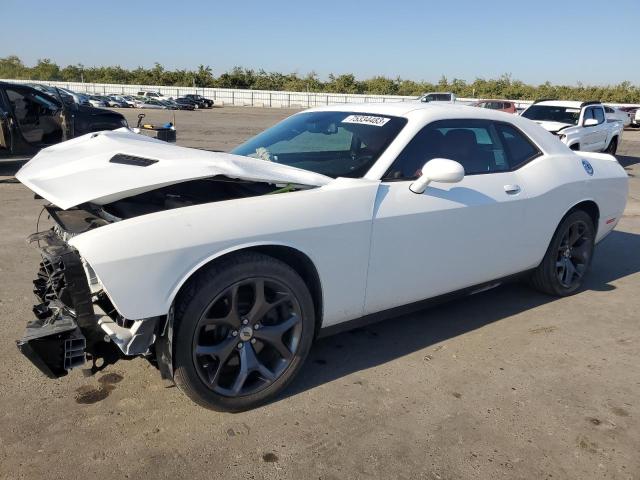 2C3CDZAG0JH161757 - 2018 DODGE CHALLENGER SXT WHITE photo 1