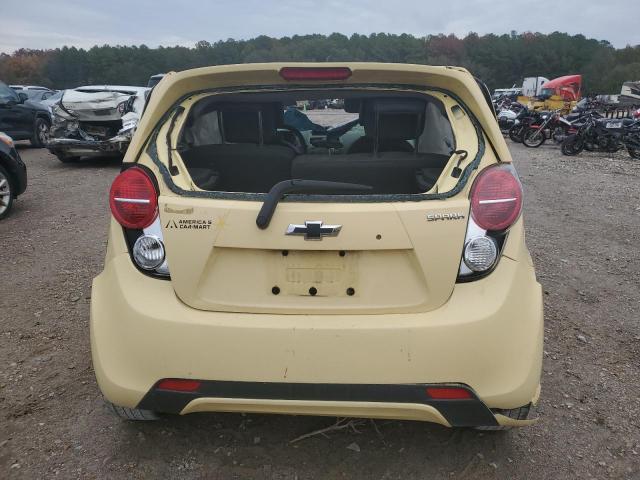 KL8CB6S92EC445148 - 2014 CHEVROLET SPARK LS YELLOW photo 6