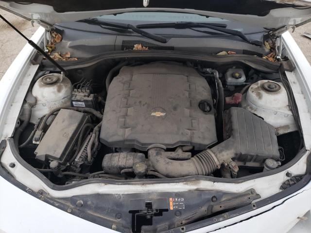 2G1FB1E38C9152902 - 2012 CHEVROLET CAMARO LT WHITE photo 11