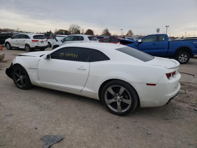 2G1FB1E38C9152902 - 2012 CHEVROLET CAMARO LT WHITE photo 2