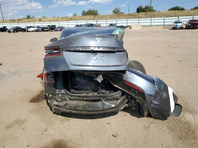 5YJSA1E65MF447181 - 2021 TESLA MODEL S GRAY photo 6