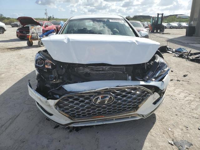 5NPE34AF3KH804063 - 2019 HYUNDAI SONATA LIMITED WHITE photo 5