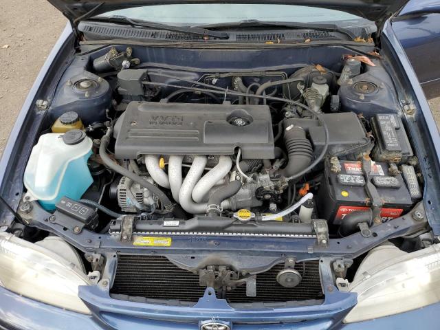 2T1BR18EXYC272139 - 2000 TOYOTA COROLLA VE BLUE photo 11