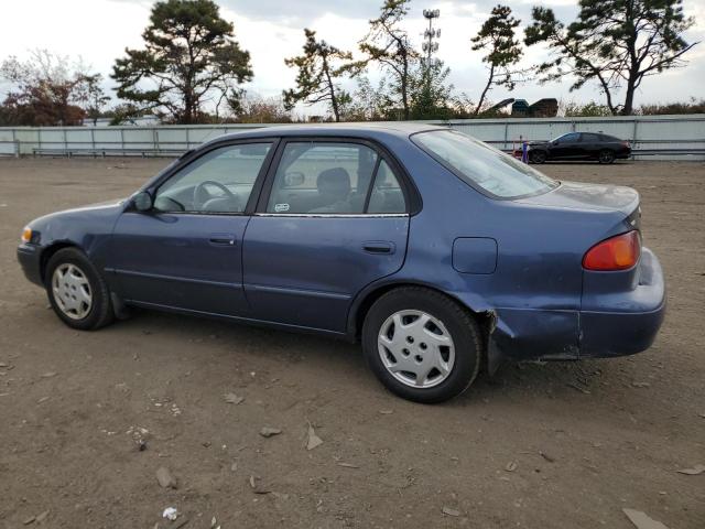 2T1BR18EXYC272139 - 2000 TOYOTA COROLLA VE BLUE photo 2