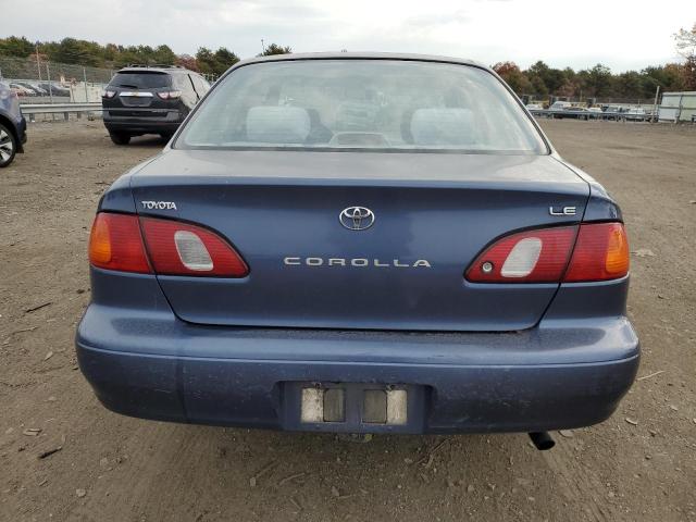 2T1BR18EXYC272139 - 2000 TOYOTA COROLLA VE BLUE photo 6