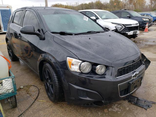 1G1JC6SB4F4139488 - 2015 CHEVROLET SONIC LT BLACK photo 4