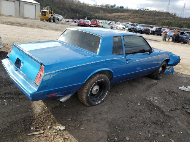 1G1AZ3773DR273510 - 1983 CHEVROLET MONTE CARL BLUE photo 3