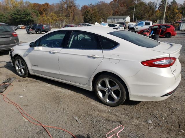 3FA6P0LU6DR197076 - 2013 FORD FUSION SE HYBRID WHITE photo 2