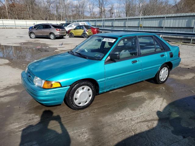 1FASP14J3SW345669 - 1995 FORD ESCORT LX TURQUOISE photo 1