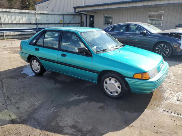 1FASP14J3SW345669 - 1995 FORD ESCORT LX TURQUOISE photo 4