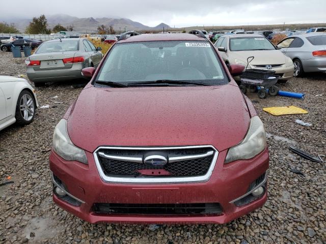 JF1GPAT67FH295906 - 2015 SUBARU IMPREZA SPORT RED photo 5