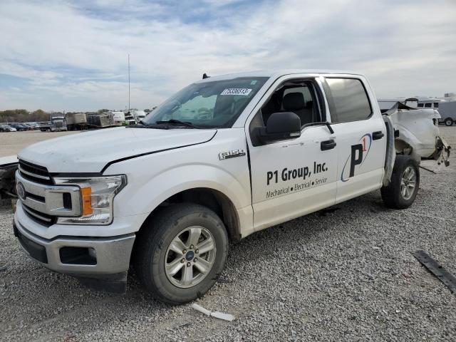 1FTEW1CB1KKD57279 - 2019 FORD F150 SUPERCREW WHITE photo 1