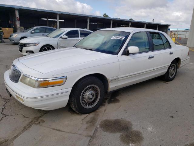 2MELM74W8VX645950 - 1997 MERCURY GRAND MARQ GS WHITE photo 1