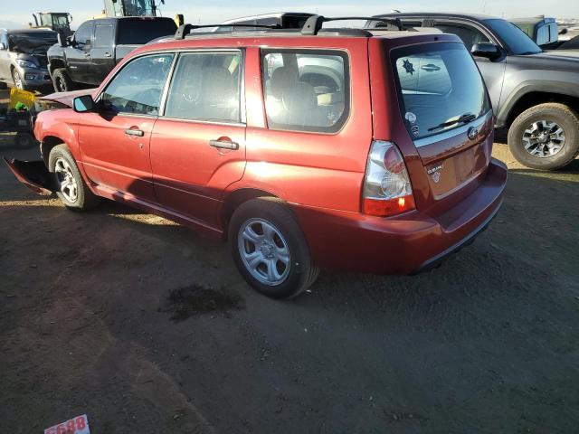 JF1SG63656H727125 - 2006 SUBARU FORESTER 2.5X RED photo 2