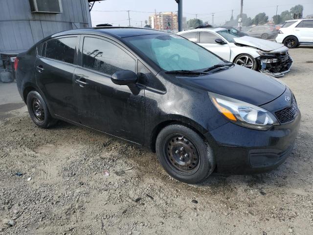 KNADM4A38F6429170 - 2015 KIA RIO LX BLACK photo 4