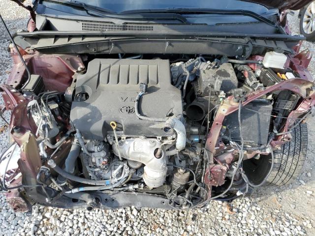 5TDJKRFH4GS305332 - 2016 TOYOTA HIGHLANDER XLE BURGUNDY photo 11