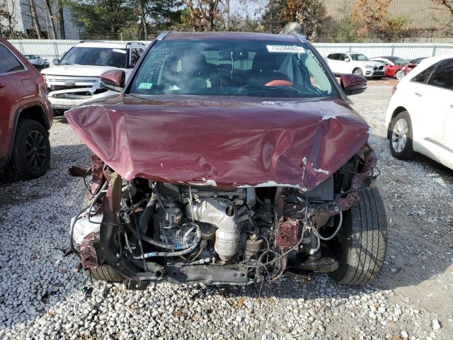 5TDJKRFH4GS305332 - 2016 TOYOTA HIGHLANDER XLE BURGUNDY photo 5