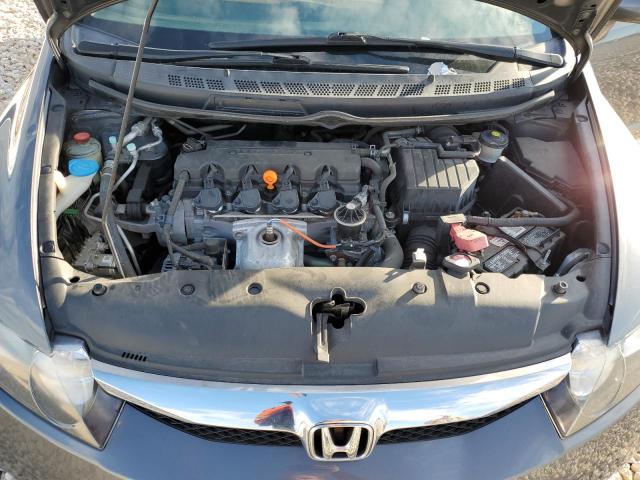 2HGFA1F57BH300604 - 2011 HONDA CIVIC LX GRAY photo 11