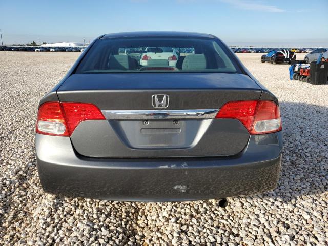 2HGFA1F57BH300604 - 2011 HONDA CIVIC LX GRAY photo 6