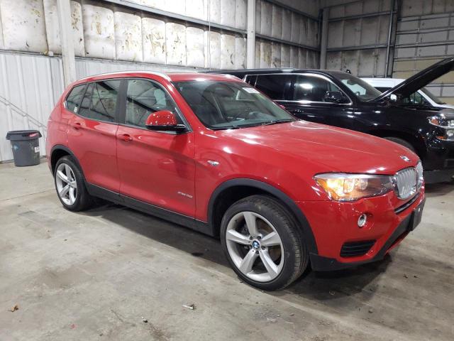 5UXWX9C3XH0W80306 - 2017 BMW X3 XDRIVE28I RED photo 4