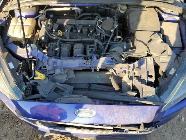 1FADP3K24FL267975 - 2015 FORD FOCUS SE BLUE photo 11