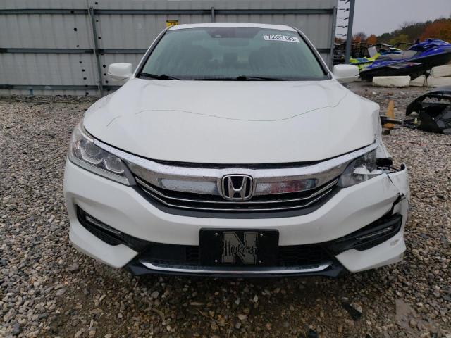 1HGCR2F97GA225039 - 2016 HONDA ACCORD EXL WHITE photo 5