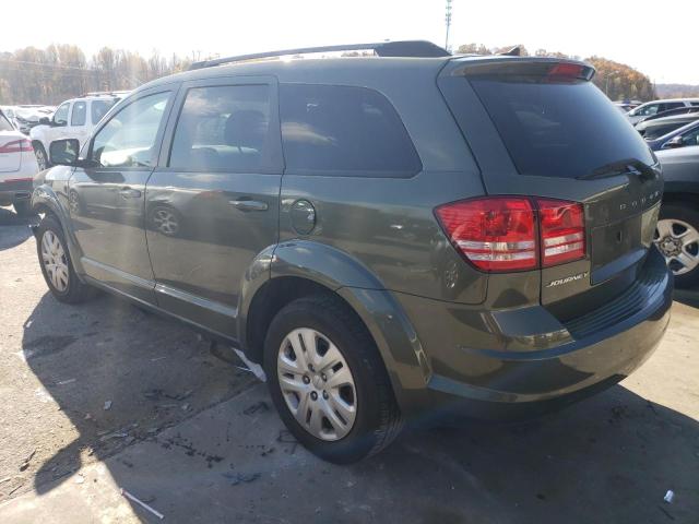 3C4PDCAB5HT676253 - 2017 DODGE JOURNEY SE GREEN photo 2