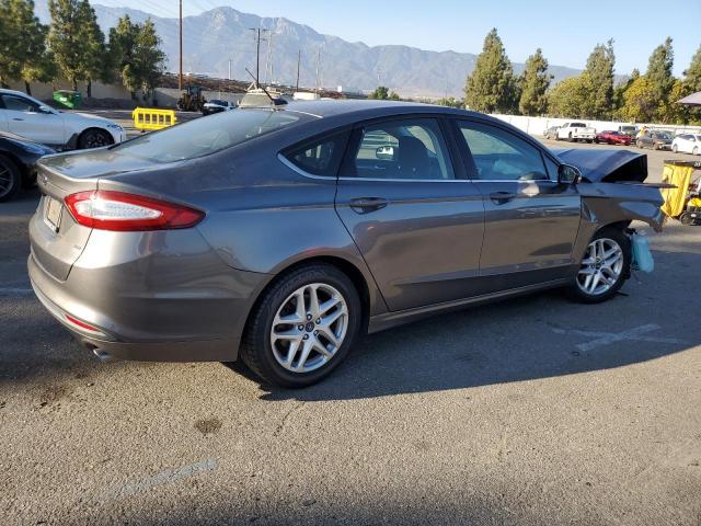 3FA6P0H70ER392661 - 2014 FORD FUSION SE GRAY photo 3