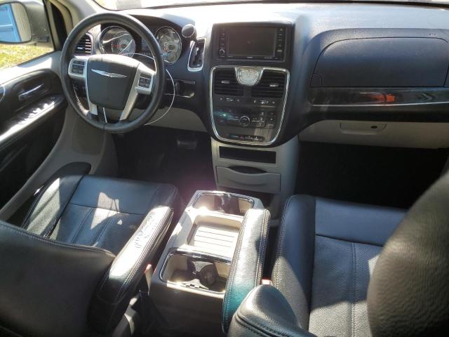 2C4RC1BG5CR186594 - 2012 CHRYSLER TOWN & COU TOURING ვერცხლისფერი ფოტო 8