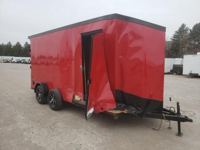 7RXTE1626RA220944 - 2024 UNIT TRAILER RED photo 1