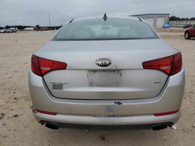 KNAGM4A74D5306596 - 2013 KIA OPTIMA LX SILVER photo 6