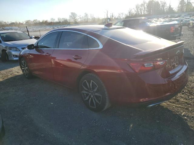 1G1ZG5ST8MF065570 - 2021 CHEVROLET MALIBU RS RED photo 2