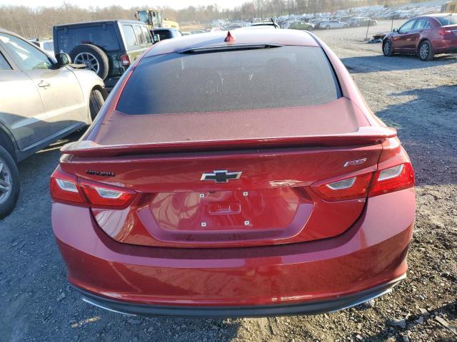 1G1ZG5ST8MF065570 - 2021 CHEVROLET MALIBU RS წითელი ფოტო 6