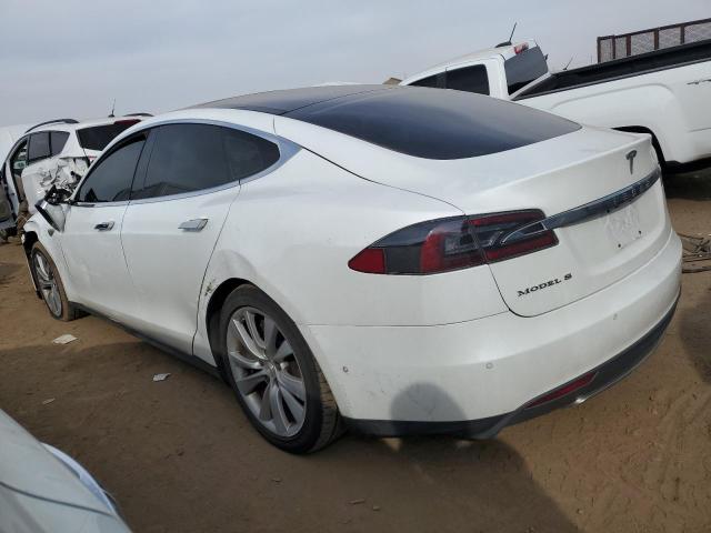 5YJSA1E26GF129460 - 2016 TESLA MODEL S WHITE photo 2