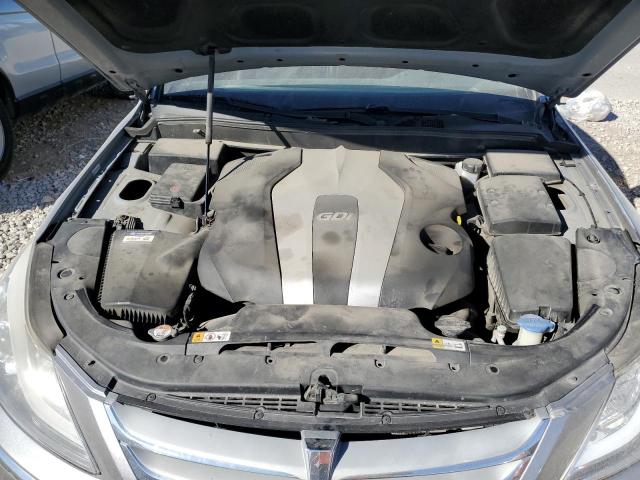 KMHGC4DD3DU232905 - 2013 HYUNDAI GENESIS 3.8L SILVER photo 11