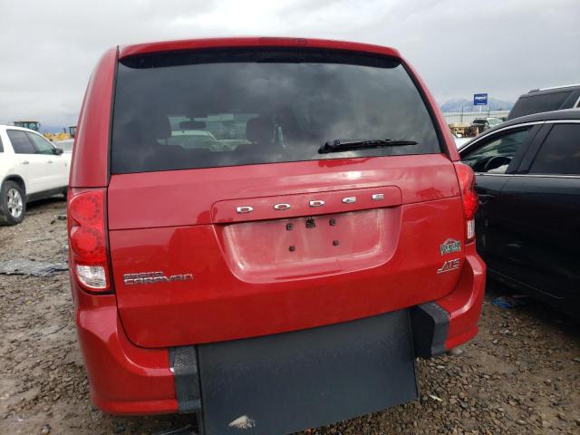 2C4RDGBG9GR131488 - 2016 DODGE CARAVAN SE RED photo 6