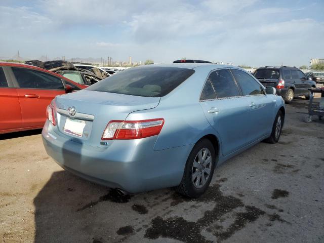 4T1BB46K29U105899 - 2009 TOYOTA CAMRY HYBRID BLUE photo 3