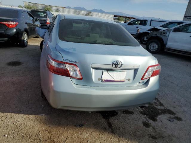 4T1BB46K29U105899 - 2009 TOYOTA CAMRY HYBRID BLUE photo 6