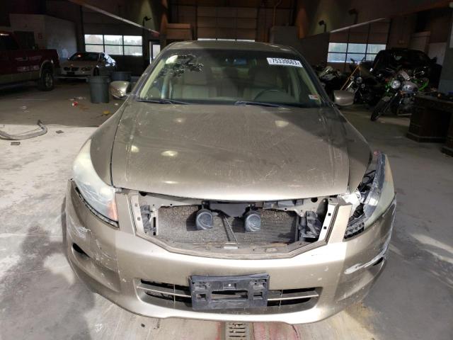 1HGCP3F86AA012187 - 2010 HONDA ACCORD EXL GOLD photo 5