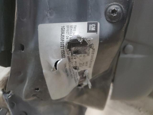 1G8AJ55F07Z115502 - 2007 SATURN ION LEVEL 2 BLUE photo 12