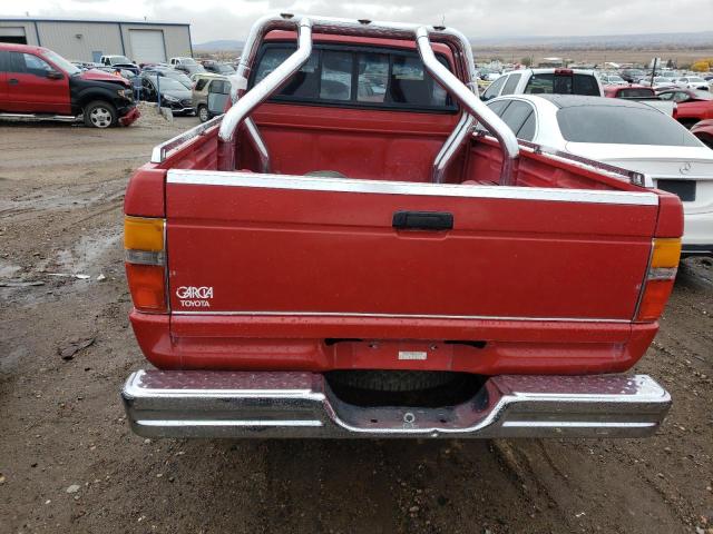 JT4RN63AXJ0222143 - 1988 TOYOTA PICKUP RN63 STD RED photo 6