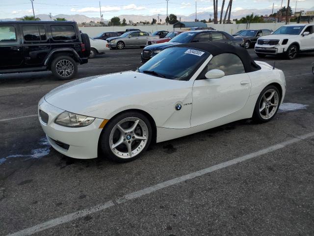 4USBU53587LX03091 - 2007 BMW Z4 3.0SI WHITE photo 1