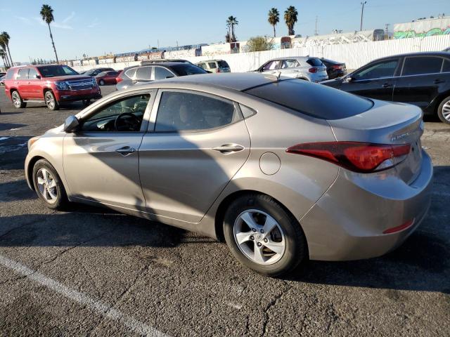 5NPDH4AE0FH623318 - 2015 HYUNDAI ELANTRA SE TAN photo 2